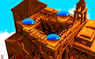 Atari ST Computer Screen